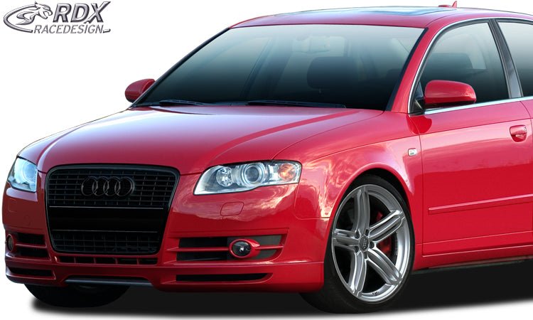 Front Spoiler for AUDI A4 B7 8E (incl. B7 8H Convertible) (without S-Line-Frontbumper) - RDX - Front Lip - RDX - RDFA005