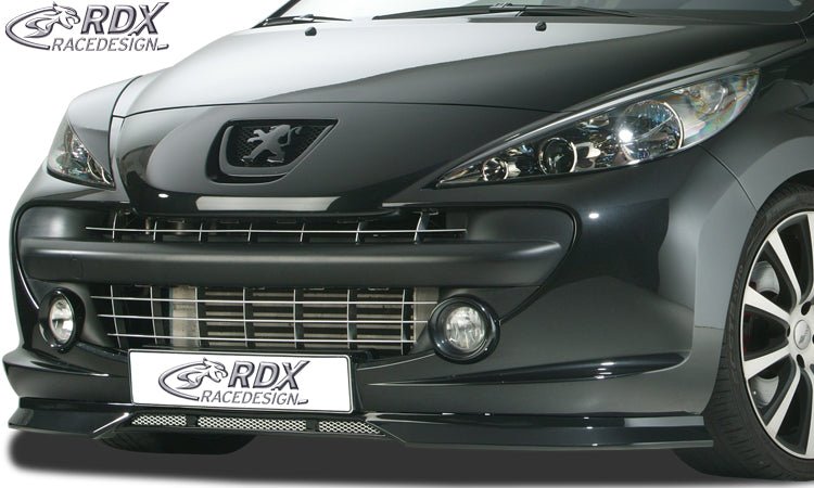 Front Spoiler for PEUGEOT 207 / 207CC (-2009 & 2009+) - RDX - Front Lip - RDX - RDFA040