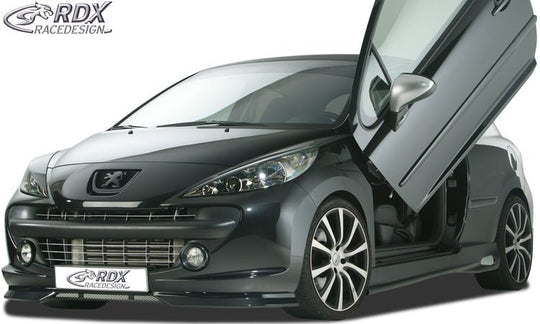 Front Spoiler for PEUGEOT 207 / 207CC (-2009 & 2009+) - RDX - Front Lip - RDX - RDFA040
