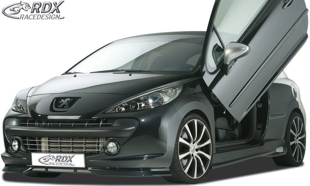 Front Spoiler for PEUGEOT 207 / 207CC (-2009 & 2009+) - RDX - Front Lip - RDX - RDFA040