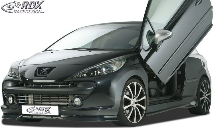 Front Spoiler for PEUGEOT 207 / 207CC (-2009 & 2009+) - RDX - Front Lip - RDX - RDFA040