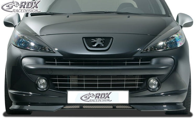 Front Spoiler for PEUGEOT 207 / 207CC (-2009 & 2009+) - RDX - Front Lip - RDX - RDFA040