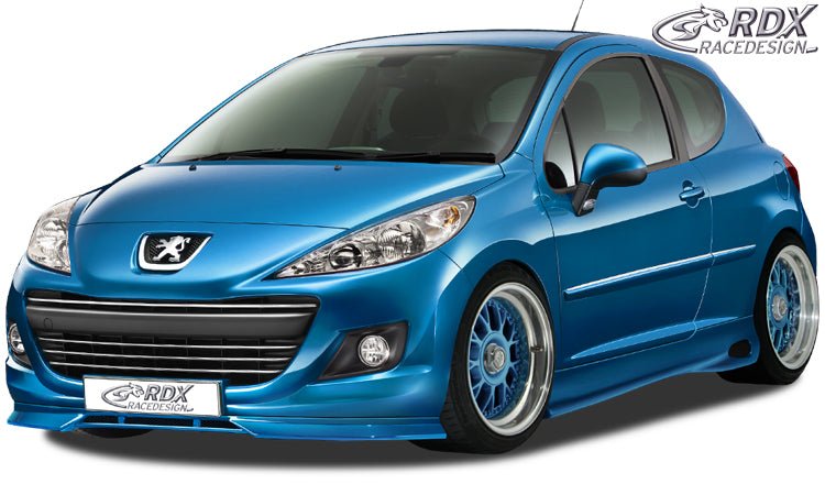 Front Spoiler for PEUGEOT 207 / 207CC (-2009 & 2009+) - RDX - Front Lip - RDX - RDFA040
