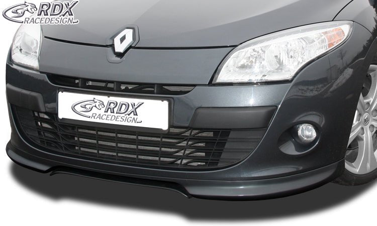 Front Spoiler for RENAULT Megane 3 (-2012) - RDX - Front Lip - RDX - RDFA019