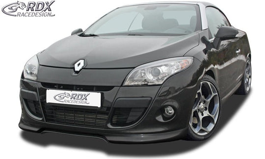 Front Spoiler for RENAULT Megane 3 (-2012) - RDX - Front Lip - RDX - RDFA019