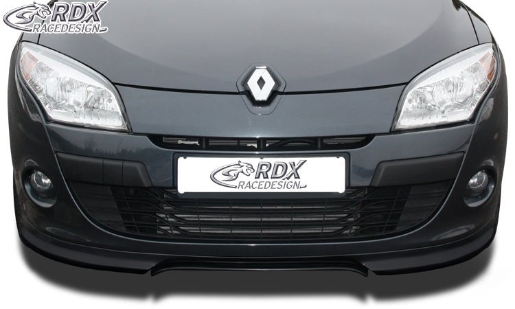 Front Spoiler for RENAULT Megane 3 (-2012) - RDX - Front Lip - RDX - RDFA019