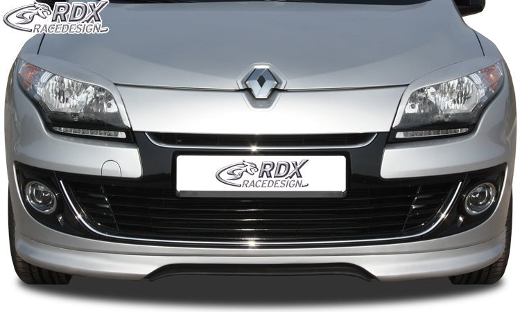 Front Spoiler for RENAULT Megane 3 Sedan / Grandtour (2012+) - RDX - Front Lip - RDX - RDFA019B
