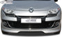 Front Spoiler for RENAULT Megane 3 Sedan / Grandtour (2012+) - RDX - Front Lip - RDX - RDFA019B