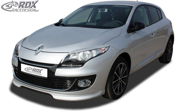 Front Spoiler for RENAULT Megane 3 Sedan / Grandtour (2012+) - RDX - Front Lip - RDX - RDFA019B