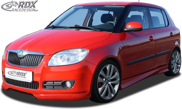 Front Spoiler for SKODA Fabia 2 / 5J -2010 - RDX - Spoilers - RDX - RDFA052