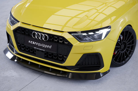 Lábio do spoiler dianteiro para Audi A1 (Typ GB) 2018-2026