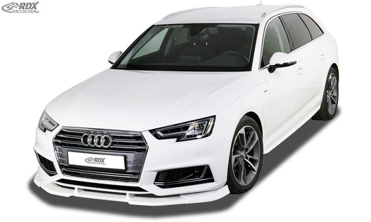 Front Spoiler Splitter VARIO-X for AUDI A4 B9 8W 2015-2019, for S-Line- and S4-Frontbumper - RDX - RDX - RDFAVX30838
