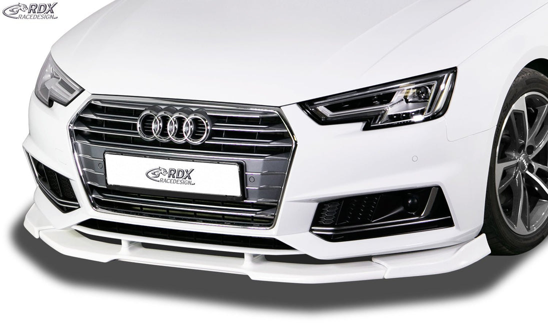 Front Spoiler Splitter VARIO-X for AUDI A4 B9 8W 2015-2019, for S-Line- and S4-Frontbumper - RDX - RDX - RDFAVX30838