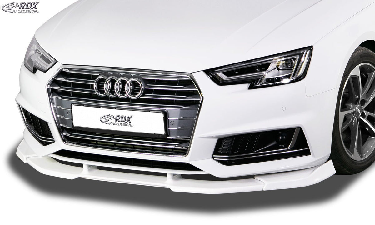 Front Spoiler Splitter VARIO-X for AUDI A4 B9 8W 2015-2019, for S-Line- and S4-Frontbumper - RDX - RDX - RDFAVX30838