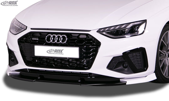 Front Spoiler Splitter VARIO-X for AUDI A4 B9 8W Facelift 2020-2025 for S-Line- and S4-Frontbumper - RDX - RDX - RDFAVX30957