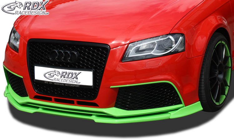 Front Spoiler VARIO-X for AUDI 8PA RS3 2011–2012 (3-doors + Sportback) Front Lip Splitter - RDX - RDFAVX30060