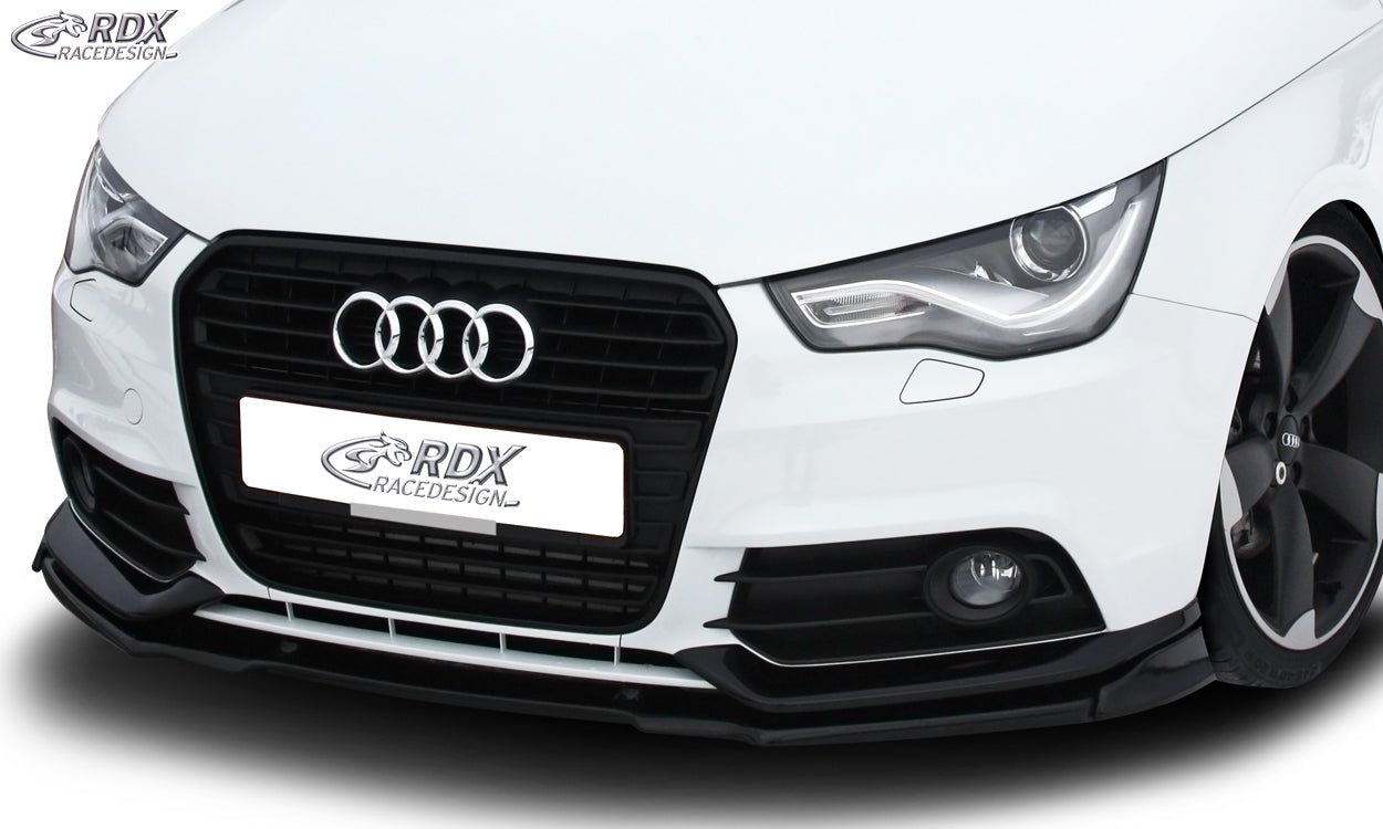 Front Spoiler VARIO-X for AUDI A1 8X & A1 8XA Sportback (-01/2015, Competition Frontbumper) Front Lip Splitter - RDX - Front Lip - RDX - RDFAVX30719