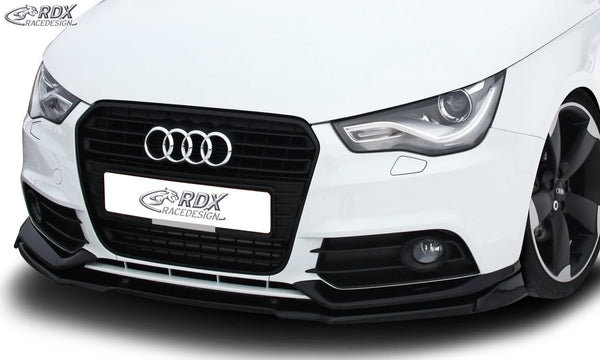 Spoiler delantero VARIO-X para AUDI A1 8X y A1 8XA Sportback (-01/2015, paragolpes delantero Competition) - Splitter de labio delantero - RDX