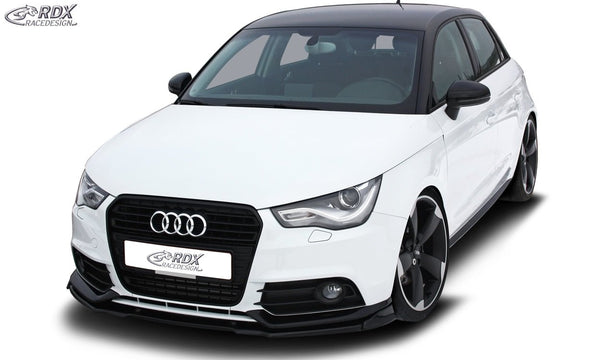 Spoiler delantero VARIO-X para AUDI A1 8X y A1 8XA Sportback (-01/2015, paragolpes delantero Competition) - Splitter de labio delantero - RDX