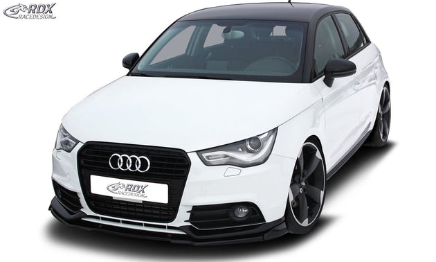 Front Spoiler VARIO-X for AUDI A1 8X & A1 8XA Sportback (-01/2015, Competition Frontbumper) Front Lip Splitter - RDX - Front Lip - RDX - RDFAVX30719