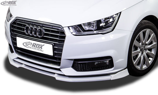 Front Spoiler VARIO-X for AUDI A1 8X & A1 8XA Sportback (01/2015+, not S-Line) Front Lip Splitter - RDX - Front Lip - RDX - RDFAVX30769