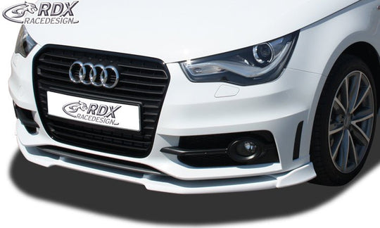 Front Spoiler VARIO-X for AUDI A1 8X & A1 8XA Sportback (-01/2015, S-Line Frontbumper) Front Lip Splitter - RDX - Front Lip - RDX - RDFAVX30017