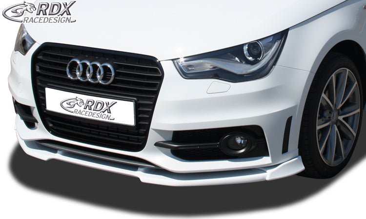 Front Spoiler VARIO-X for AUDI A1 8X & A1 8XA Sportback (-01/2015, S-Line Frontbumper) Front Lip Splitter - RDX - Front Lip - RDX - RDFAVX30017