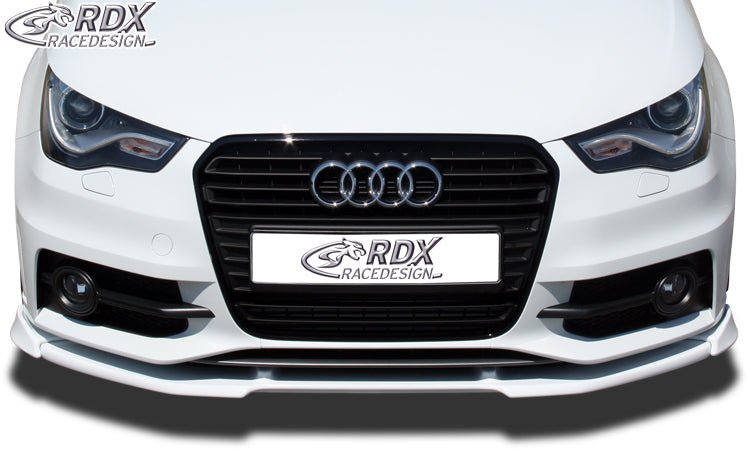 Front Spoiler VARIO-X for AUDI A1 8X & A1 8XA Sportback (-01/2015, S-Line Frontbumper) Front Lip Splitter - RDX - Front Lip - RDX - RDFAVX30017