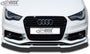 Front Spoiler VARIO-X for AUDI A1 8X & A1 8XA Sportback (-01/2015, S-Line Frontbumper) Front Lip Splitter - RDX - Front Lip - RDX - RDFAVX30017