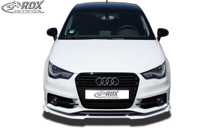 Front Spoiler VARIO-X for AUDI A1 8X & A1 8XA Sportback (-01/2015, S-Line Frontbumper) Front Lip Splitter - RDX - Front Lip - RDX - RDFAVX30017