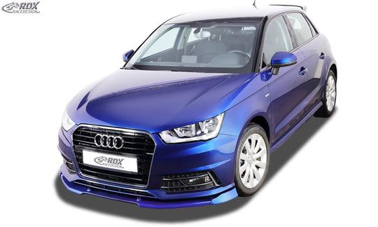 Front Spoiler VARIO-X for AUDI A1 8X & A1 8XA Sportback S-Line (01/2015+) Front Lip Splitter - RDX - Front Lip - RDX - RDFAVX30796