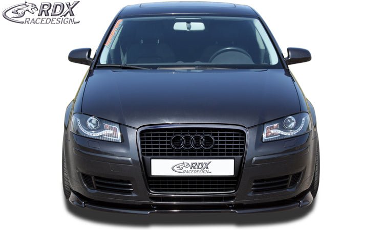 Front Spoiler VARIO-X for AUDI A3 8P 2005-2008 (3-doors + Sportback) Front Lip Splitter RDX - RDX - RDFAVX30056
