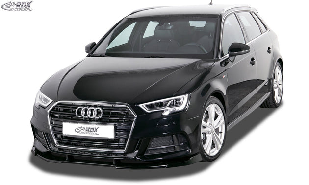 Front Spoiler VARIO-X for AUDI A3 8V, 8VA Sportback, 8VS Sedan, 8V7 Convertible S-Line & S3 (Facelift 2016+) Front Lip Splitter - RDX - Front Lip - RDX - RDFAVX30859