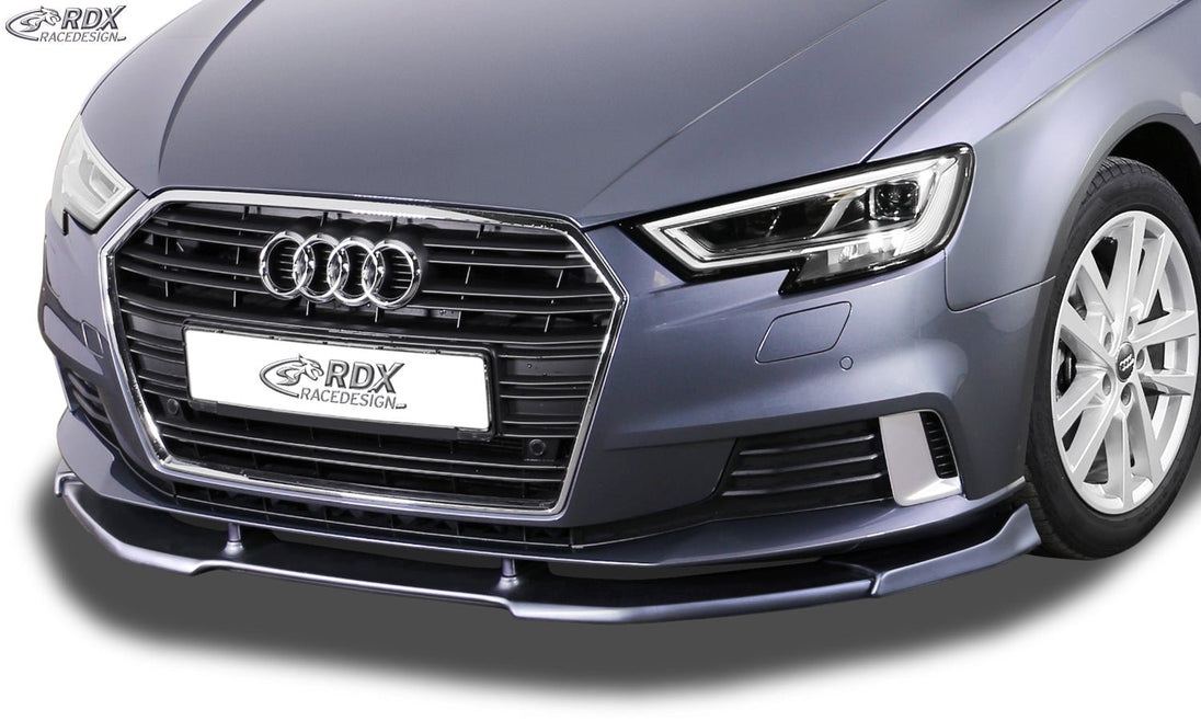 Front Spoiler VARIO-X for AUDI A3 8V, 8VA Sportback, 8VS Sedan (Facelift 2016+) Front Lip Splitter - RDX - Front Lip - RDX - RDFAVX30801