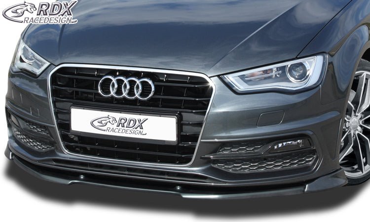 Front Spoiler VARIO-X for AUDI A3 8V, 8VA Sportback, 8VS Sedan (S-Line- / S3 Frontbumper. -2016) Front Lip Splitter - RDX - Front Lip - RDX - RDFAVX30615