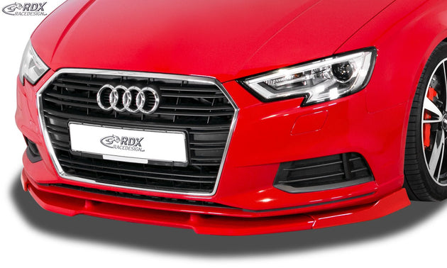 Front Spoiler VARIO-X for AUDI A3 8V7 Convertible Convertible (Facelift 2016+) Front Lip Splitter - RDX - Front Lip - RDX - RDFAVX30901