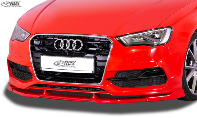 Front Spoiler VARIO-X for AUDI A3 8V7 Convertible Convertible / S3 Convertible Convertible (S-Line- / S3 Frontbumper. -2016) Front Lip Splitter - RDX - Front Lip - RDX - RDFAVX30198