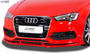 Front Spoiler VARIO-X for AUDI A3 8V7 Convertible Convertible / S3 Convertible Convertible (S-Line- / S3 Frontbumper. -2016) Front Lip Splitter - RDX - Front Lip - RDX - RDFAVX30198