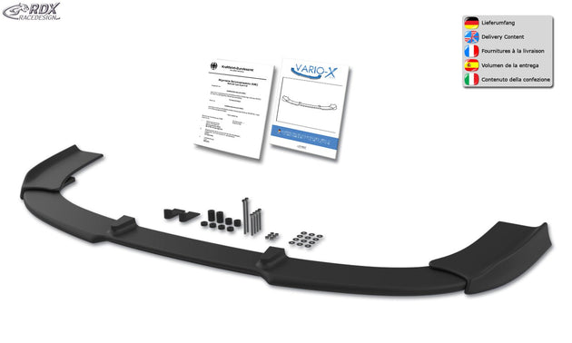 Front Spoiler VARIO-X for AUDI A4 B7 8E (DTM-Edition Frontbumper) Front Lip Splitter - RDX - Front Lip - RDX - RDFAVX30610