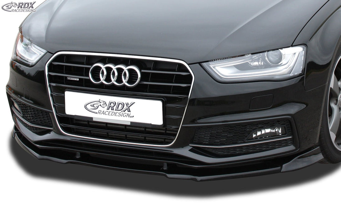 Front Spoiler VARIO-X for AUDI A4 B8 Facelift 2012-2015 (S-Line- and S4-Frontbumper) Front Lip Splitter - RDX - RDX - RDFAVX30072