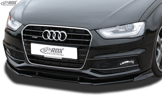 Front Spoiler VARIO-X for AUDI A4 B8 Facelift 2012-2015 (S-Line- and S4-Frontbumper) Front Lip Splitter - RDX - RDX - RDFAVX30072