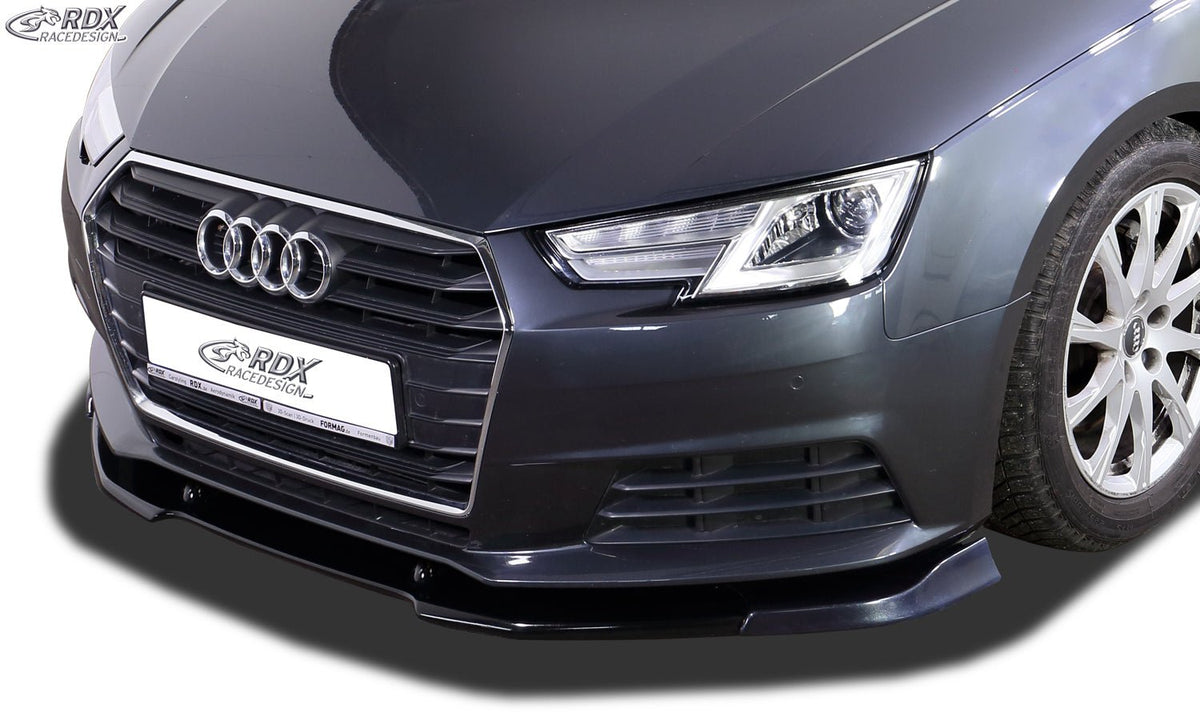 Front Spoiler VARIO-X for AUDI A4 B9 8W 2015-2019 Front Lip Splitter - RDX - RDX - RDFAVX30762