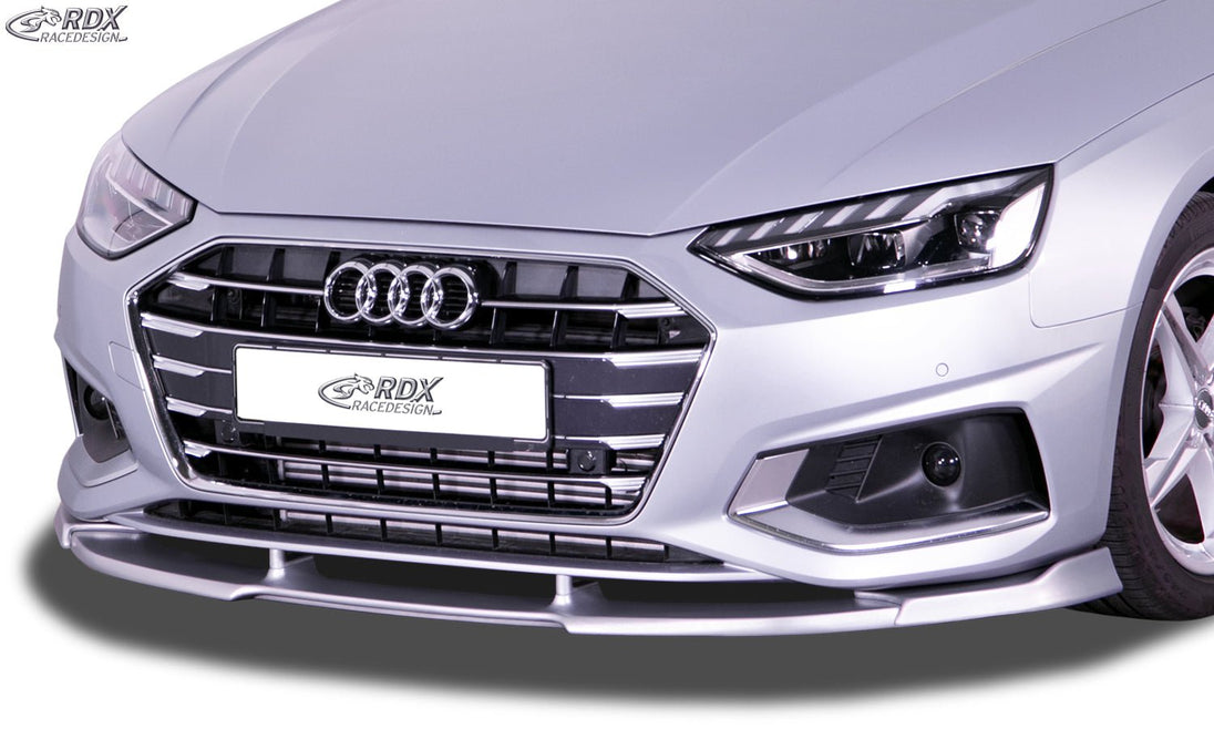 Front Spoiler VARIO-X for AUDI A4 B9 8W Facelift 2020-2025 Front Lip Splitter - RDX - RDX - RDFAVX30958