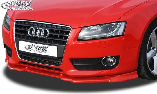 Front Spoiler VARIO-X for AUDI A5 2007-2011 (Coupe + convertible + Sportback, Normal Frontbumper) Front Lip Splitter - RDX - RDX - RDFAVX30079