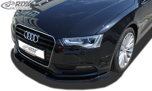 Front Spoiler VARIO-X for AUDI A5 2011-2016 (Coupe + convertible + Sportback, Normal Frontbumper) Front Lip Splitter - RDX - RDX - RDFAVX30081