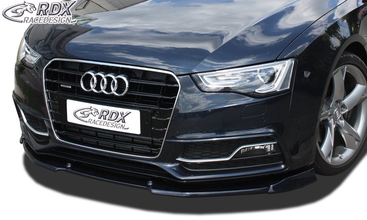 Front Spoiler VARIO-X for AUDI A5 2011-2016 / S5 (Coupe + convertible + Sportback, S-Line- and S5-Frontbumper) Front Lip Splitter - RDX - RDX - RDFAVX30082
