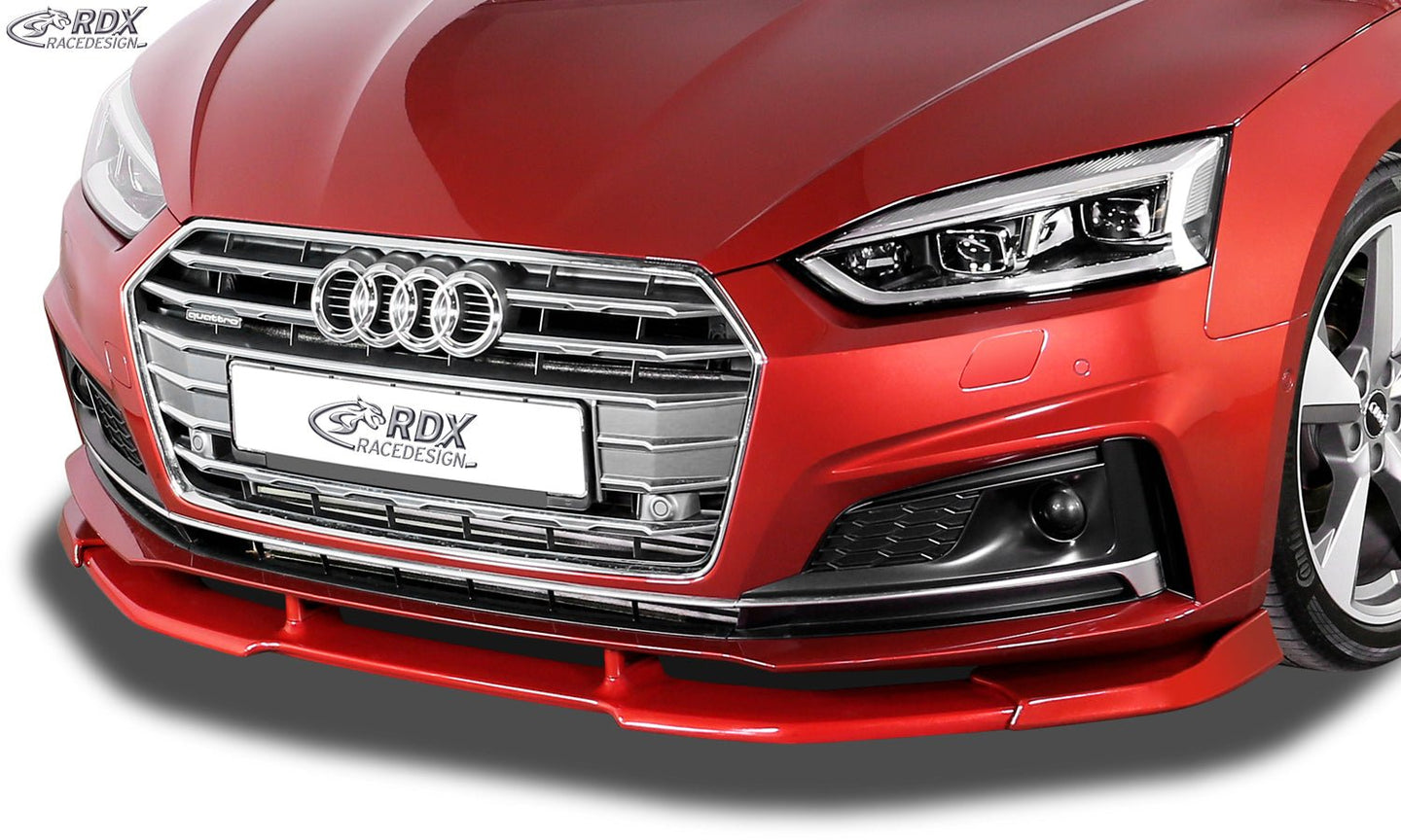 Front Spoiler VARIO-X for AUDI A5 F5 S-Line / S5 2016-2020 (Coupe + Convertible + Sportback) Front Lip Splitter - RDX - RDX - RDFAVX30822