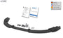 Front Spoiler VARIO-X for AUDI A6 4F 2008-2011 Front Lip Splitter RDX - RDX - RDFAVX30088