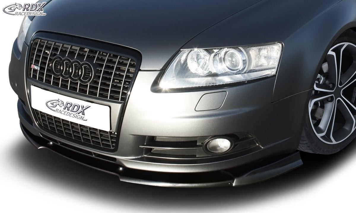 Front Spoiler VARIO-X for AUDI A6 4F -2008 (S-Line Frontbumper) Front Lip Splitter RDX - RDX - RDFAVX30087