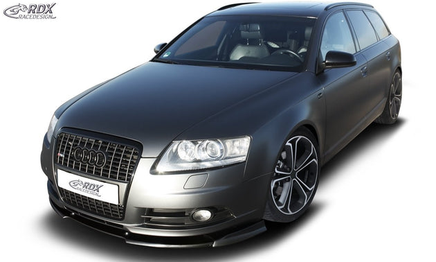 Front Spoiler VARIO-X for AUDI A6 4F -2008 (S-Line Frontbumper) Front Lip Splitter RDX - RDX - RDFAVX30087